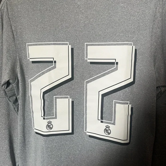 Men’s Match Issued Authentic Adidas Real Madrid CF 2015/16 Away Jersey Isco #22